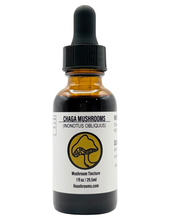 Load image into Gallery viewer, Chaga Triple Extract Alcohol Tincture