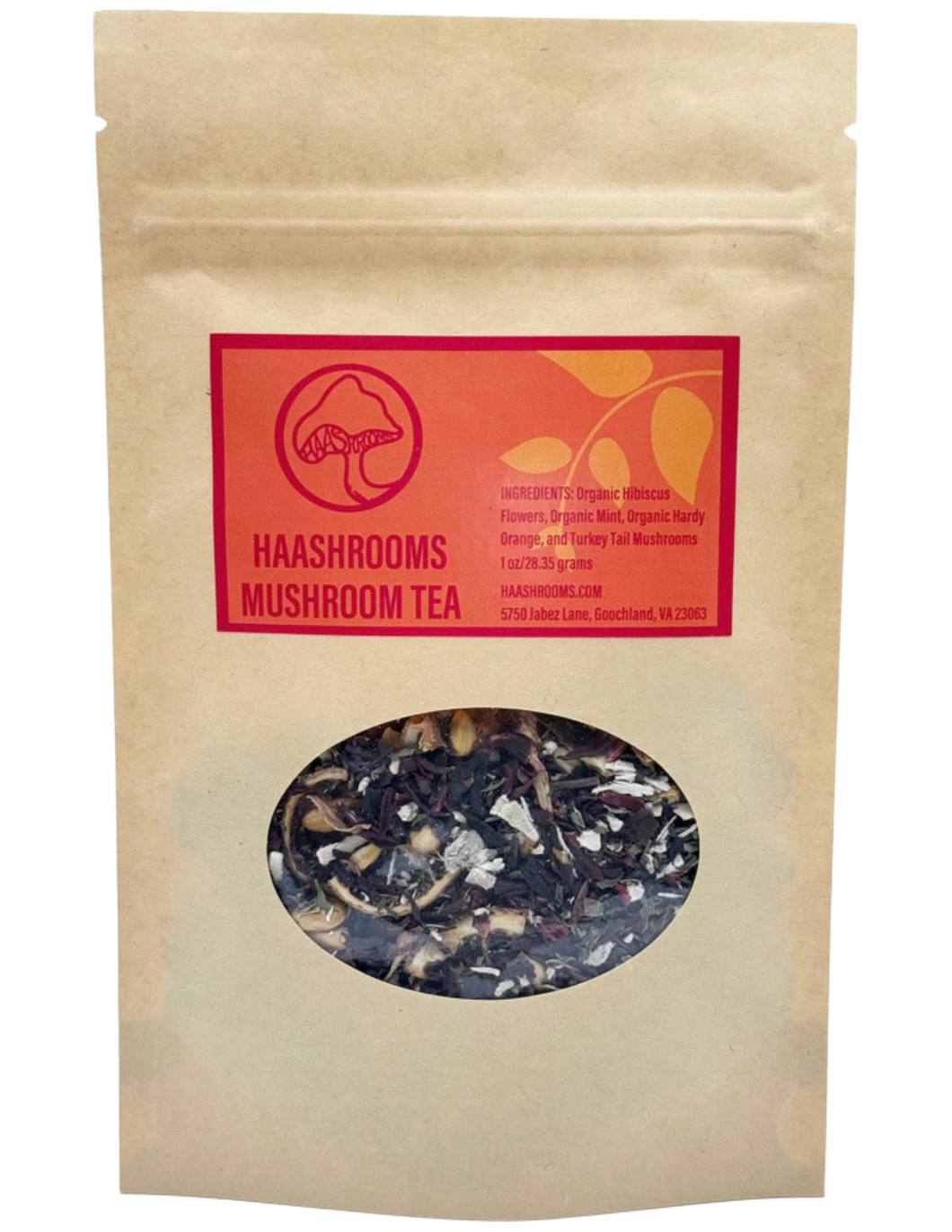 Turkey Tail Mushroom Hibiscus Tea