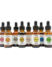 Value Set of 9 Triple Extract Alcohol Mushroom Tinctures