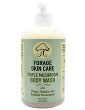 Load image into Gallery viewer, Triple Mushroom Body Wash with Chaga, Shiitake, and Tremella