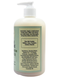 Triple Mushroom Body Wash with Chaga, Shiitake, and Tremella