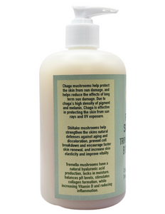Triple Mushroom Body Wash with Chaga, Shiitake, and Tremella