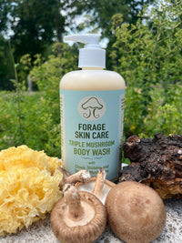 Triple Mushroom Body Wash with Chaga, Shiitake, and Tremella