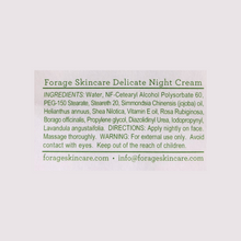 Load image into Gallery viewer, Shiitake Mushroom Night Face Cream for Delicate Skin